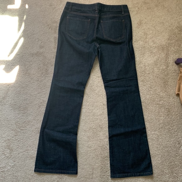 CAbi Jeans #203A Dark Wash Blue Denim Boot Cut Stretch Mid-Rise - Size 6 - NWOT - Picture 6 of 10